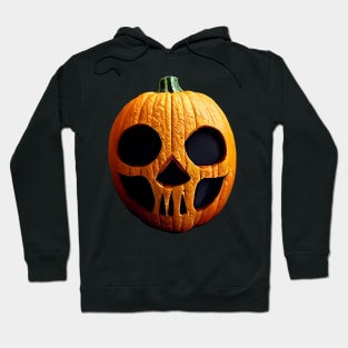 Scary Halloween Pumpkin Art Hoodie
